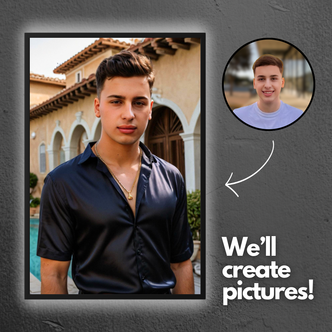 Business Leisure Personalised AI Poster - we’ll make all the pictures