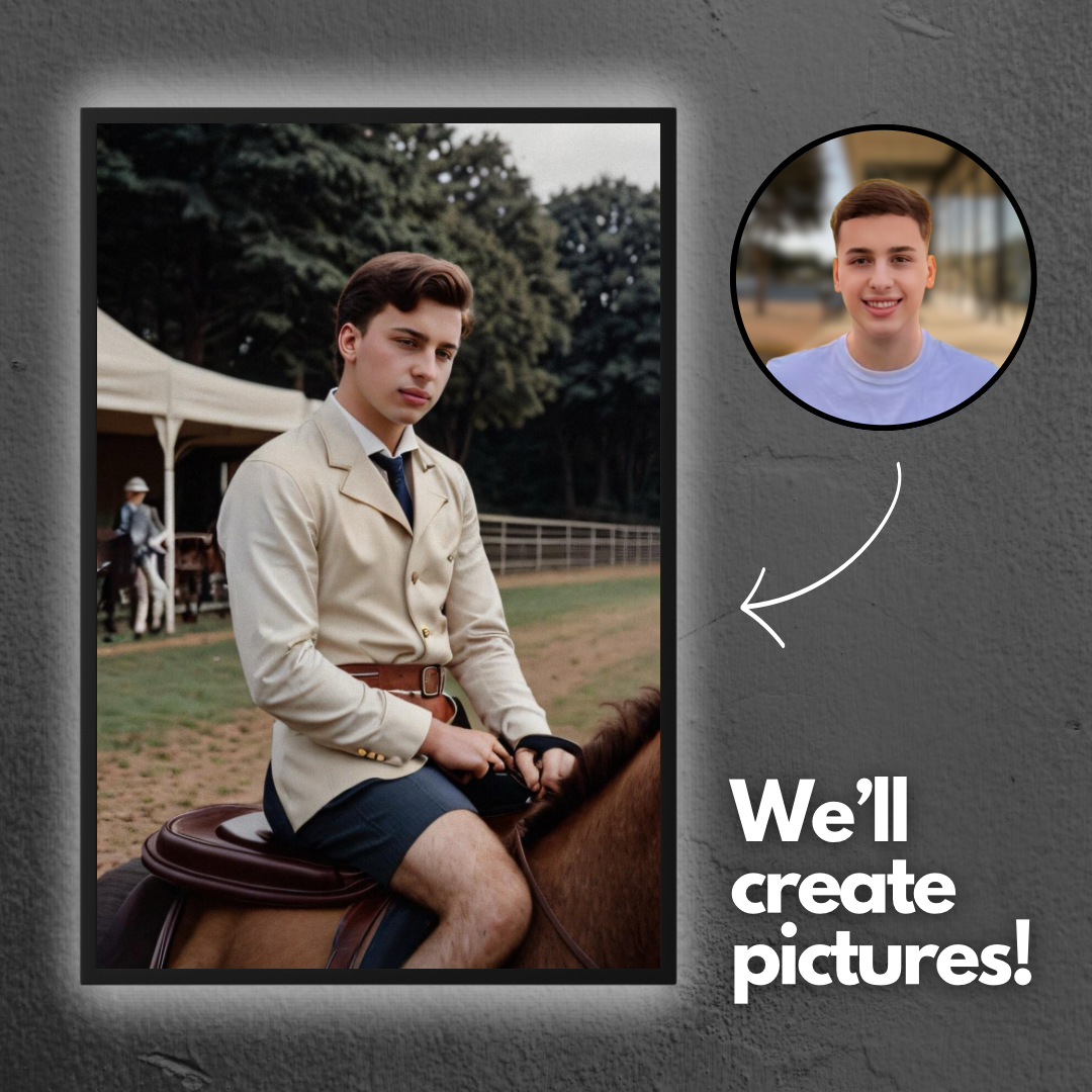 Castle Casual Personalised AI Poster - we’ll make all the pictures