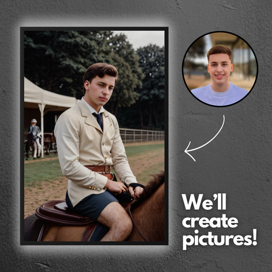 Castle Casual Personalised AI Poster - we’ll make all the pictures